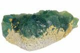 Stepped Blue-Green Fluorite Crystal Cluster - China #128869-2